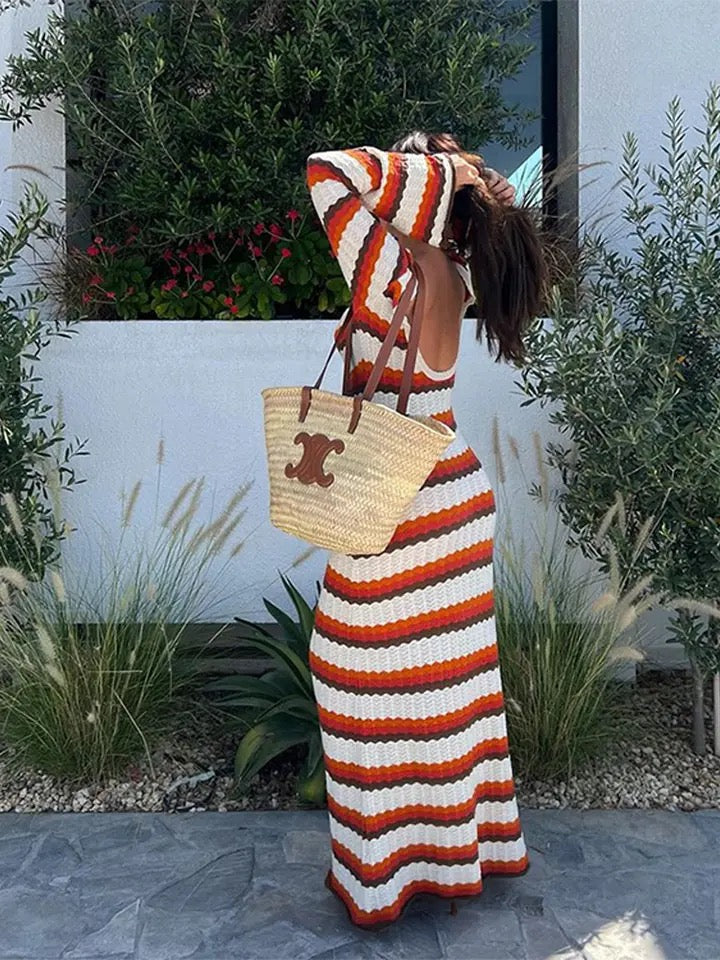 Monaco Crochet Maxi