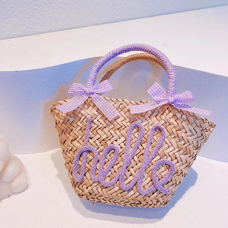 Hello Basket Bag