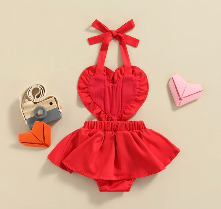 Valentine Baby Romper