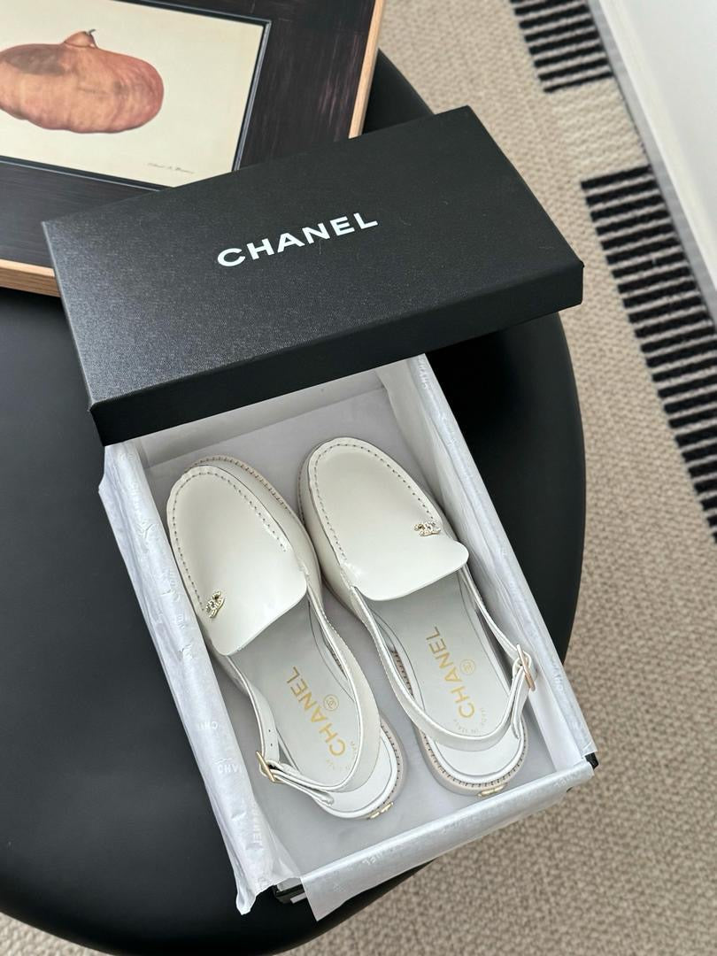 CC Slingback Loafers