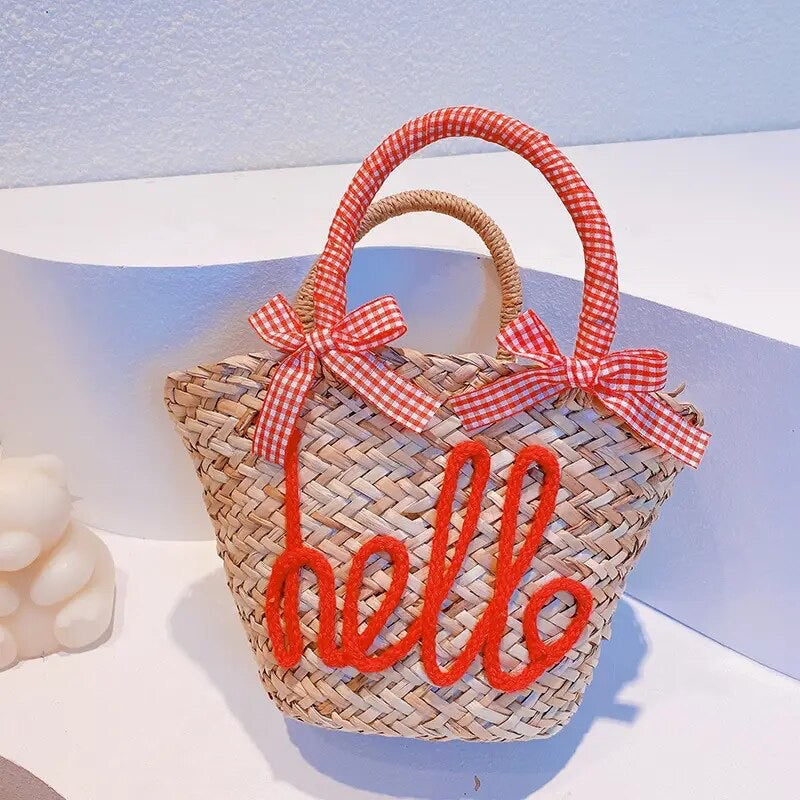 Hello Basket Bag