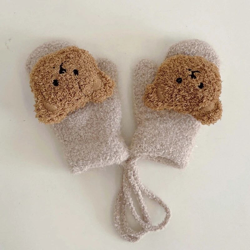 Teddy Bear Mittens