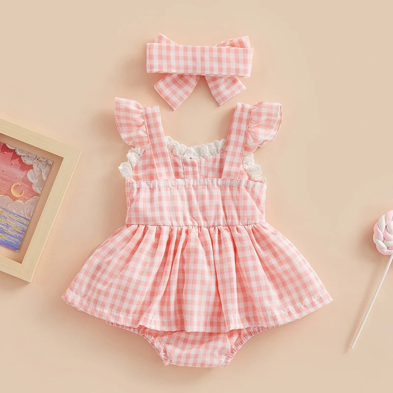 Valentina Romper + Headband Set