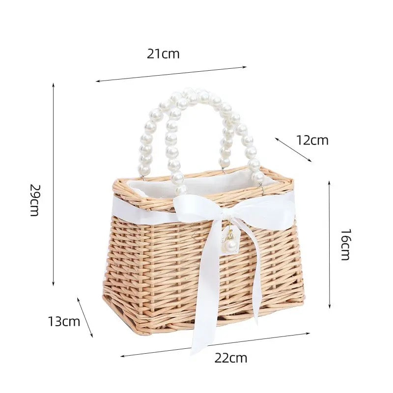 Bride + Wifey Basket Bag