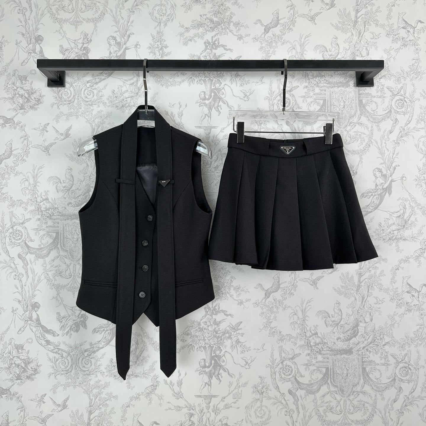 Prada Skirt Set