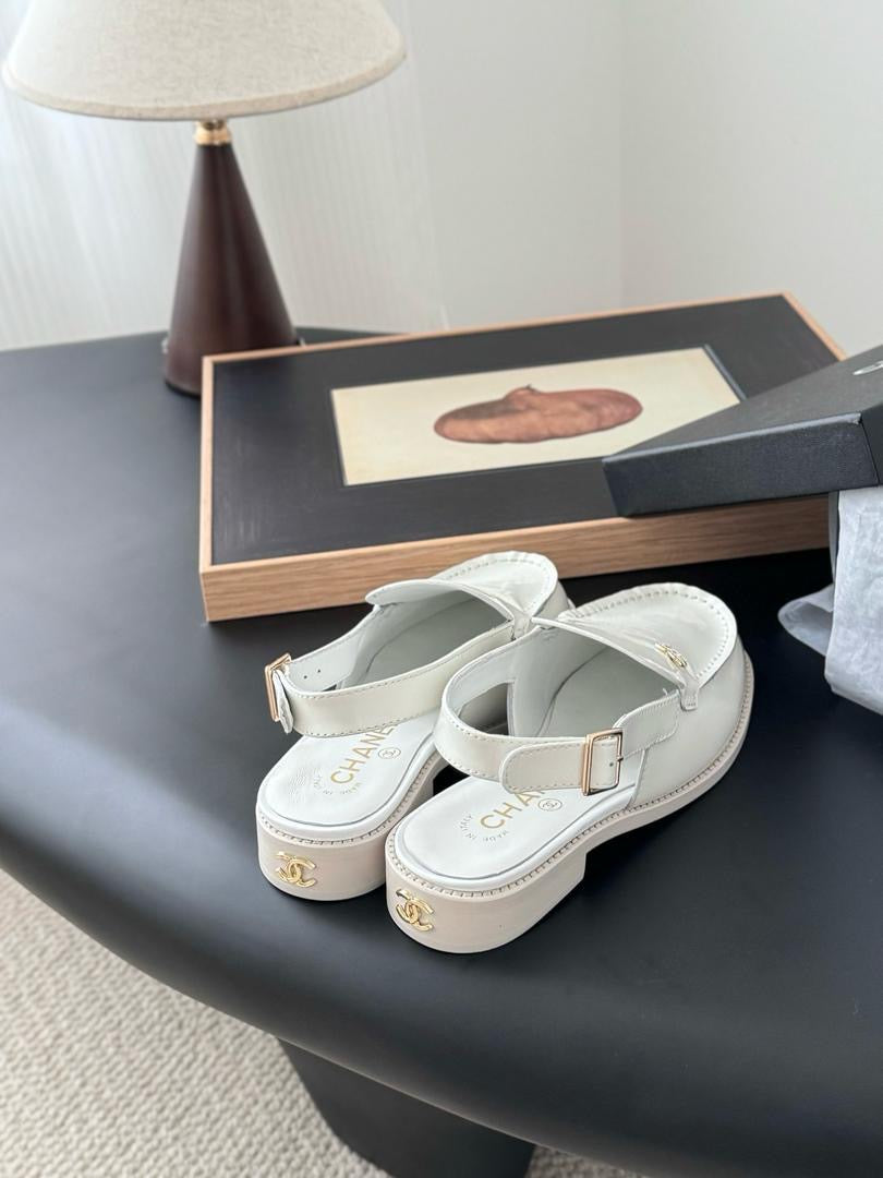 CC Slingback Loafers