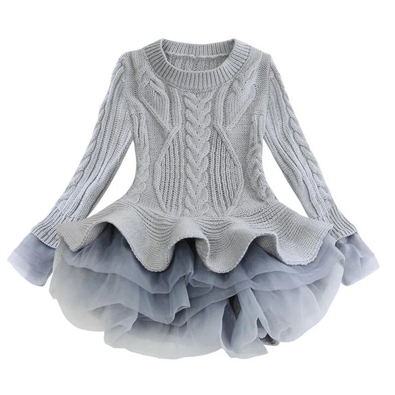 Tulle Jumper Dress & Beret