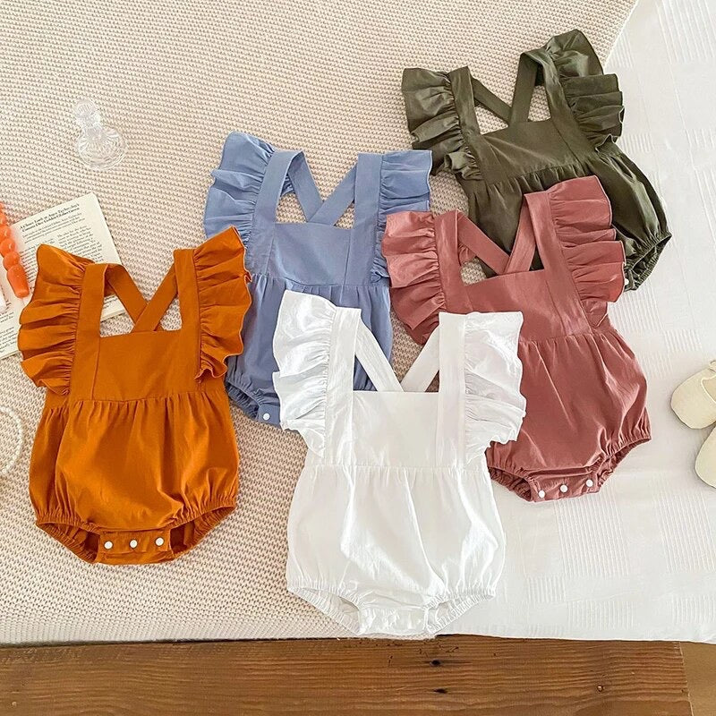 Cara Ruffle Romper