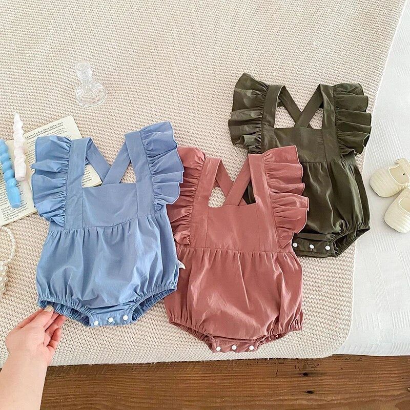 Cara Ruffle Romper