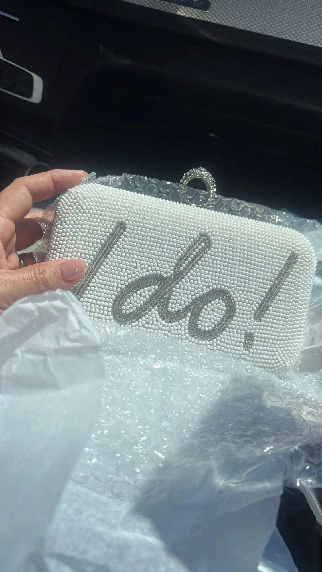I DO beaded bag