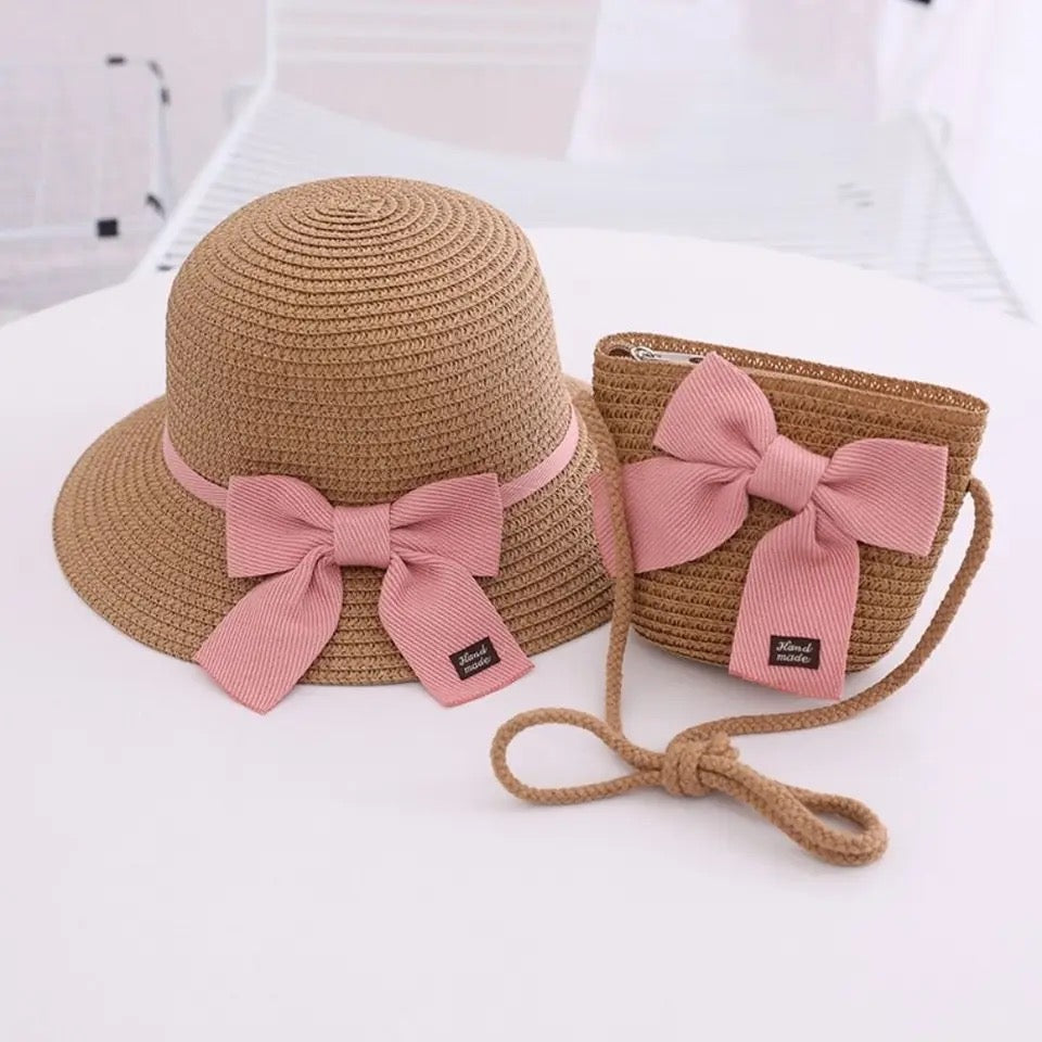 Beach Hat & Bag Set