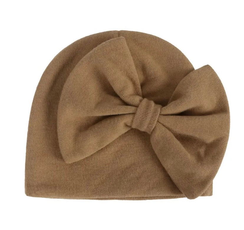Oversized Bow Beanie