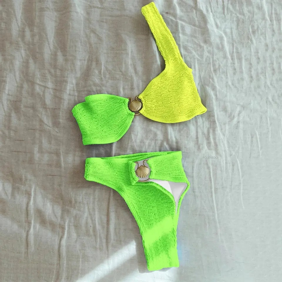 Seychelles One shoulder Bikini