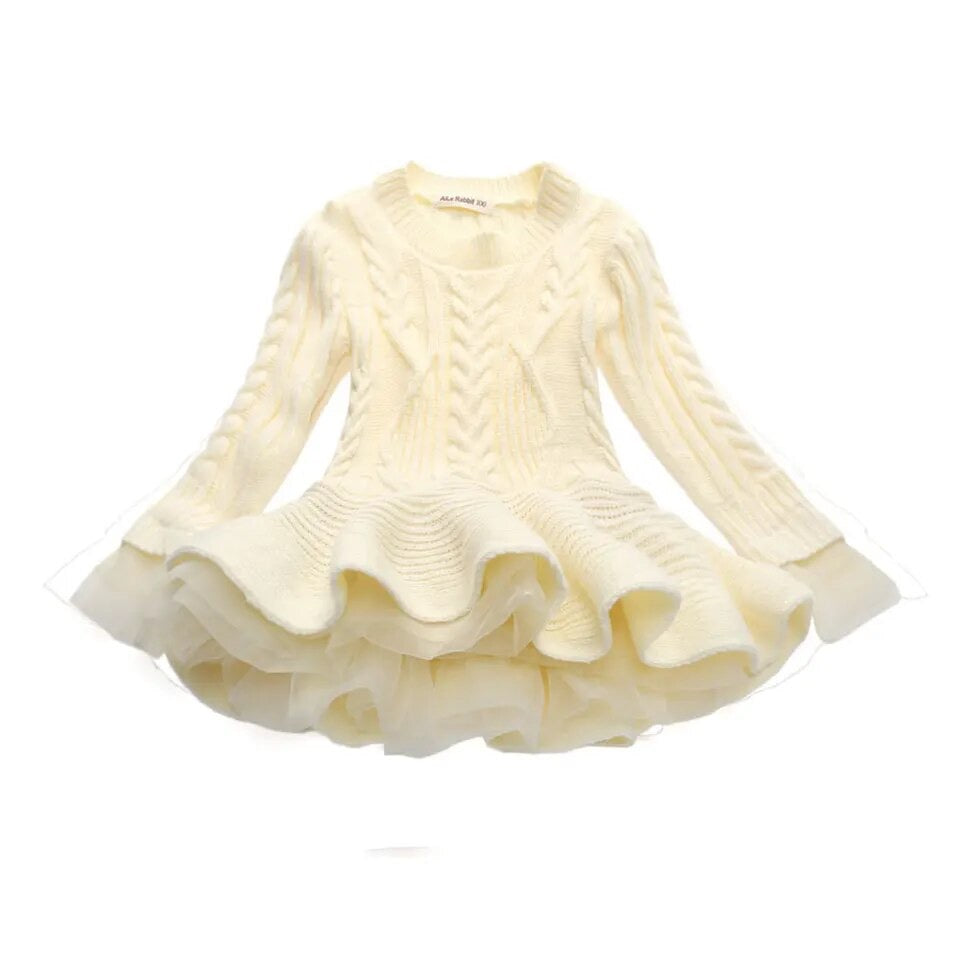 Tulle Jumper Dress & Beret