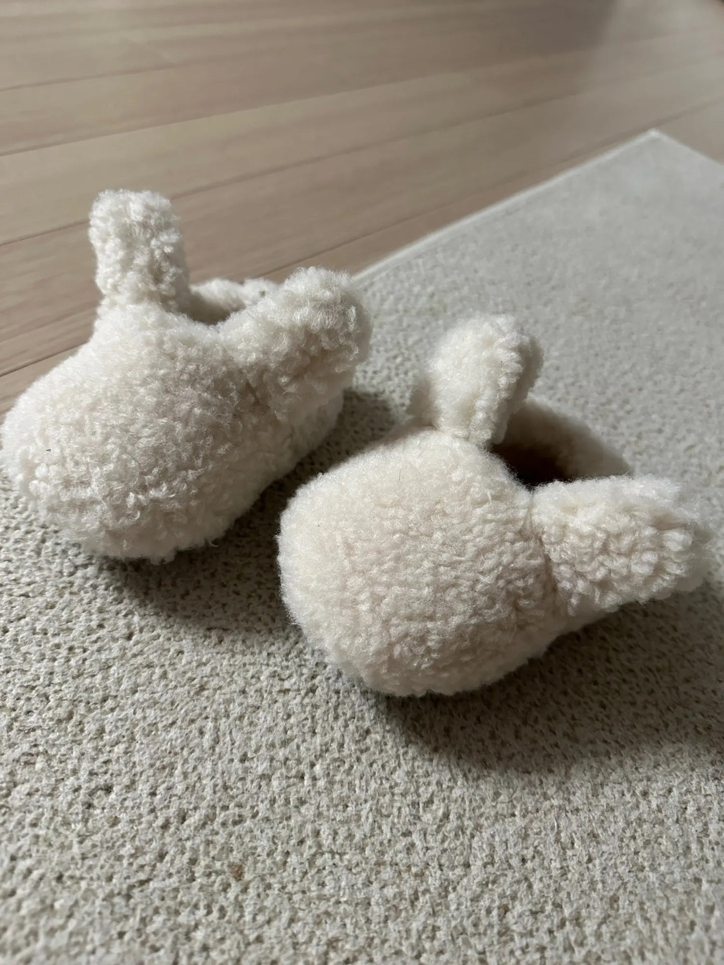 Boucle Bunny Slippers