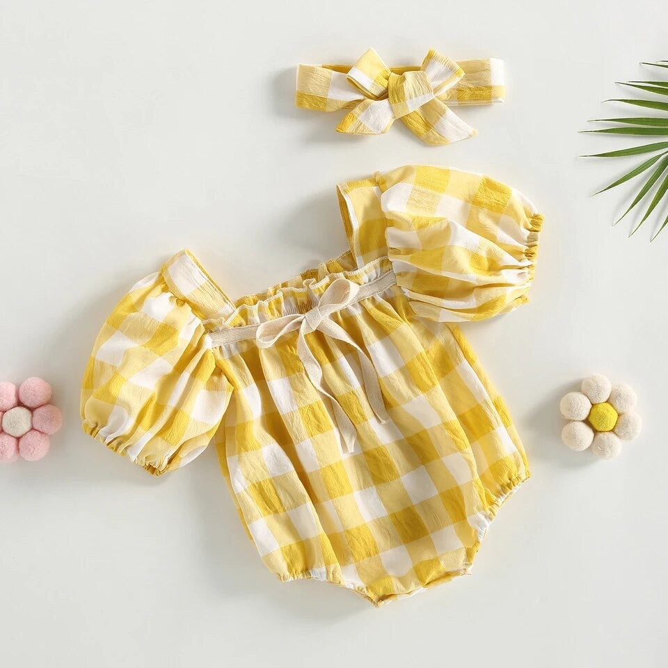 Gingham 2 piece set