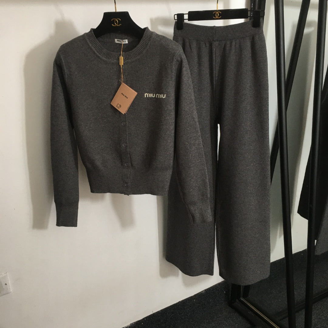 MM Knit Cardigan Set