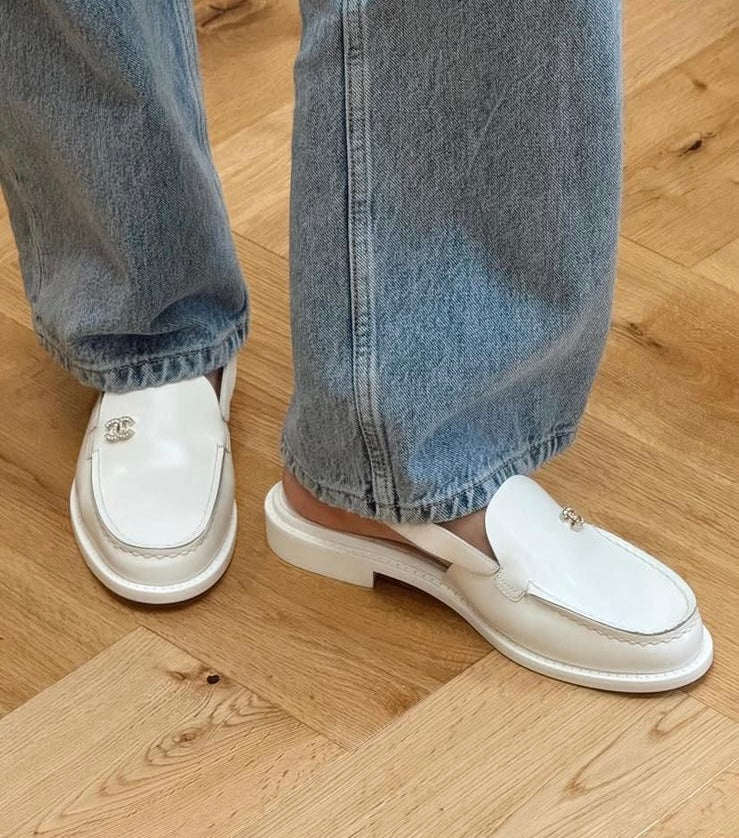 CC Slingback Loafers