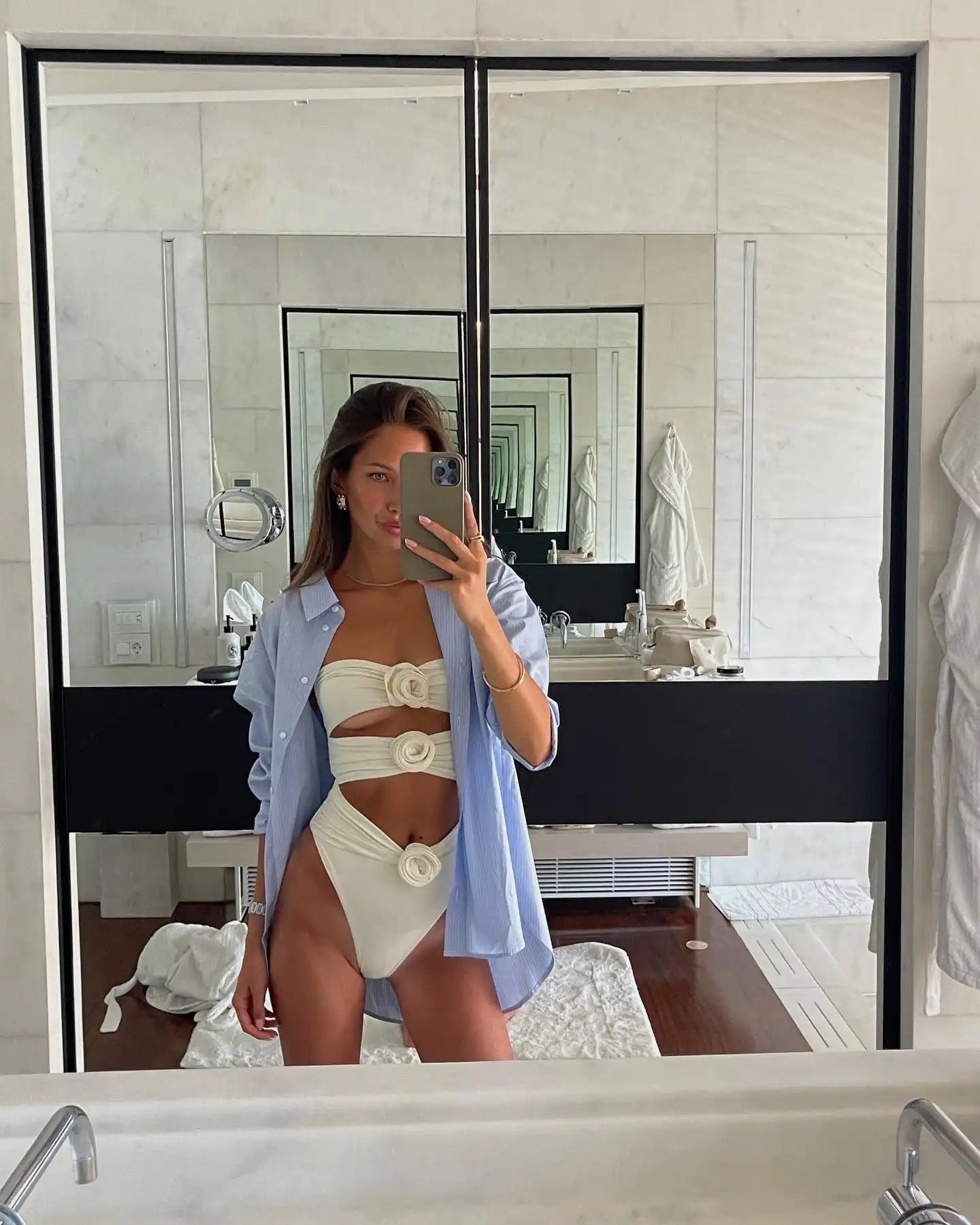 Miami Swimsuit + Skirt Set