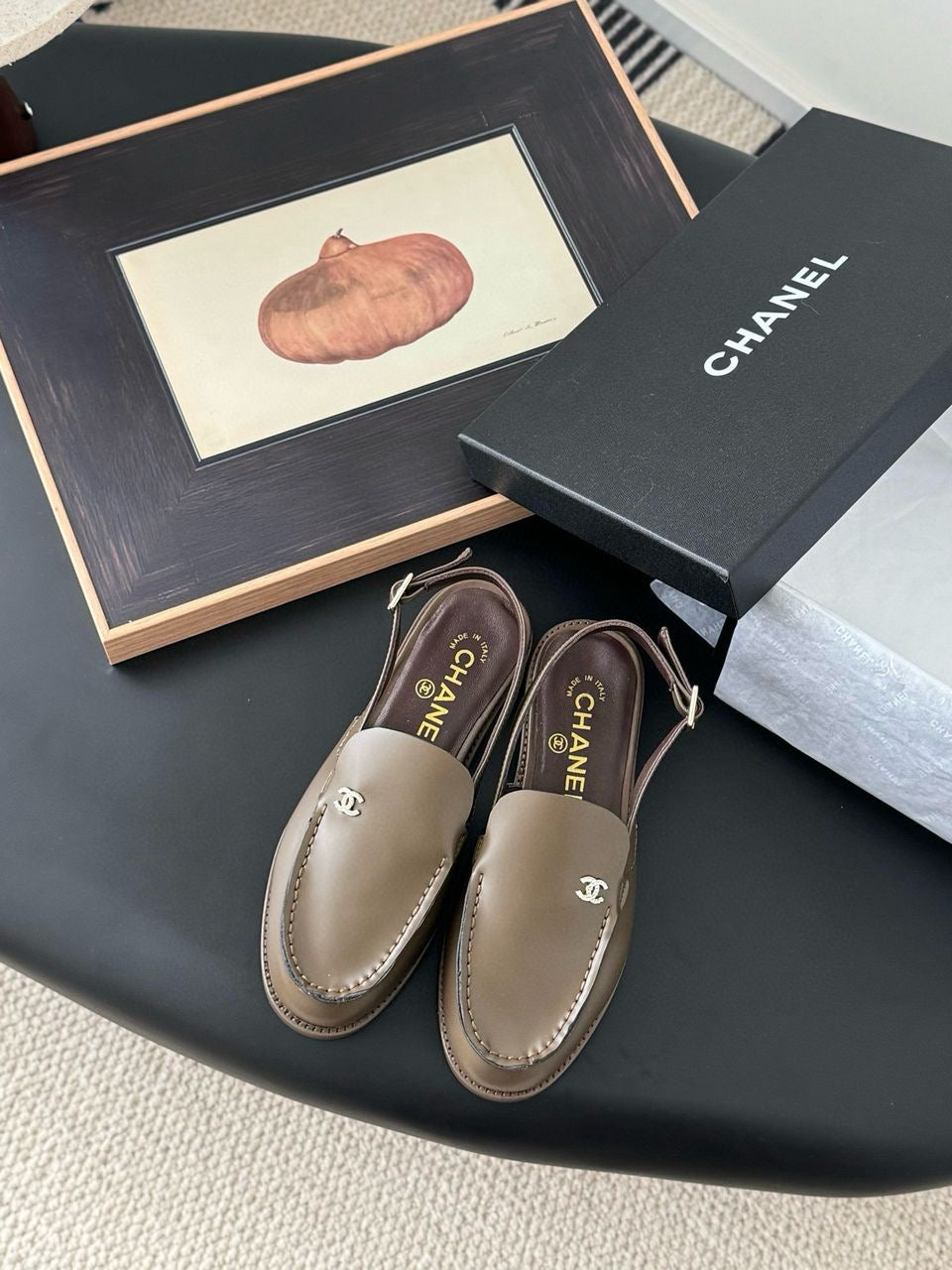 CC Slingback Loafers