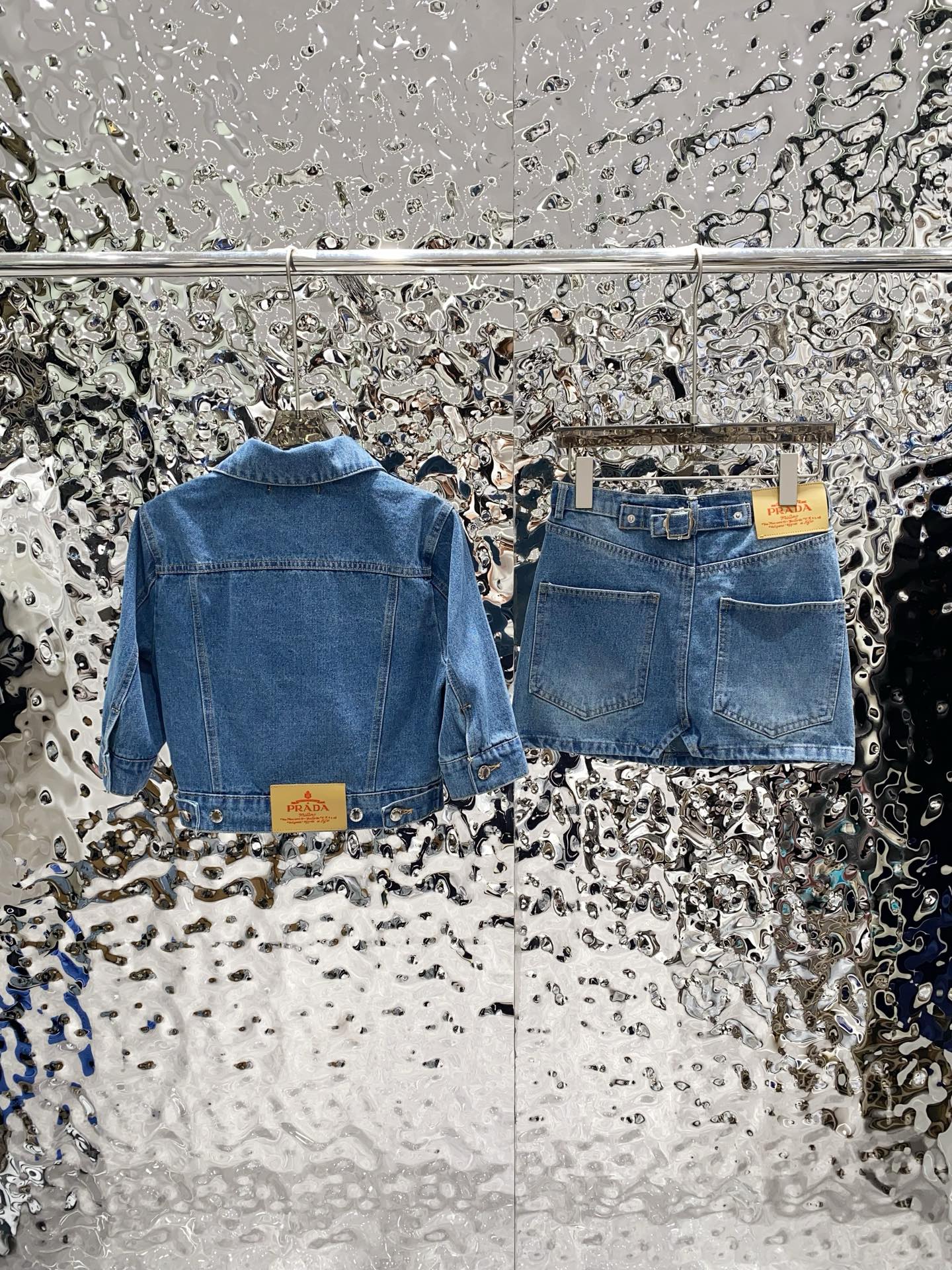 Prada Denim Set