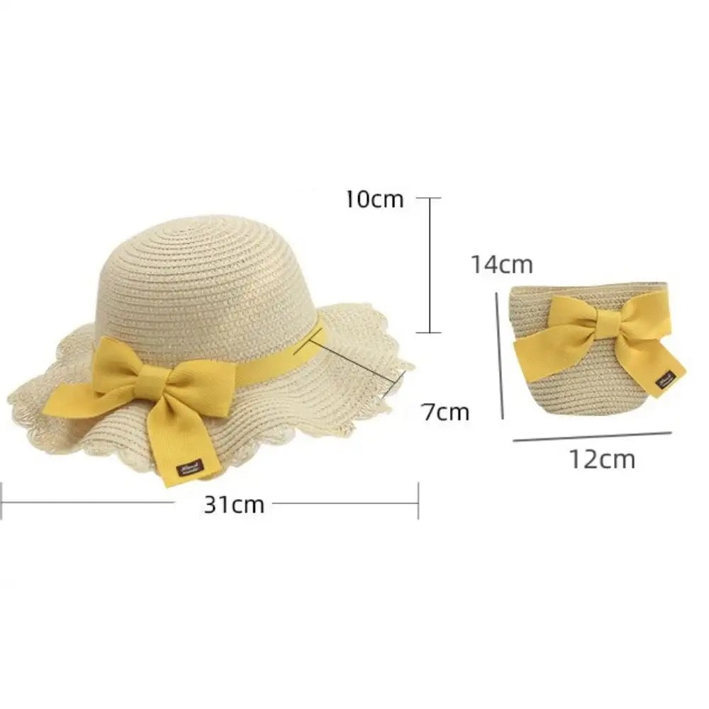 Beach Hat & Bag Set