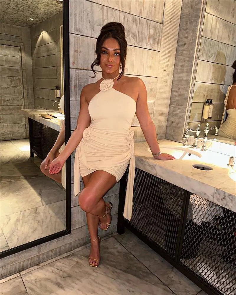 Rose Bodycon Dress
