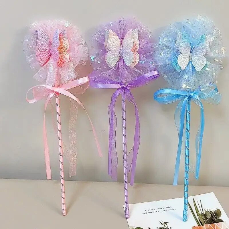 Butterfly Fairy Dress + Wand