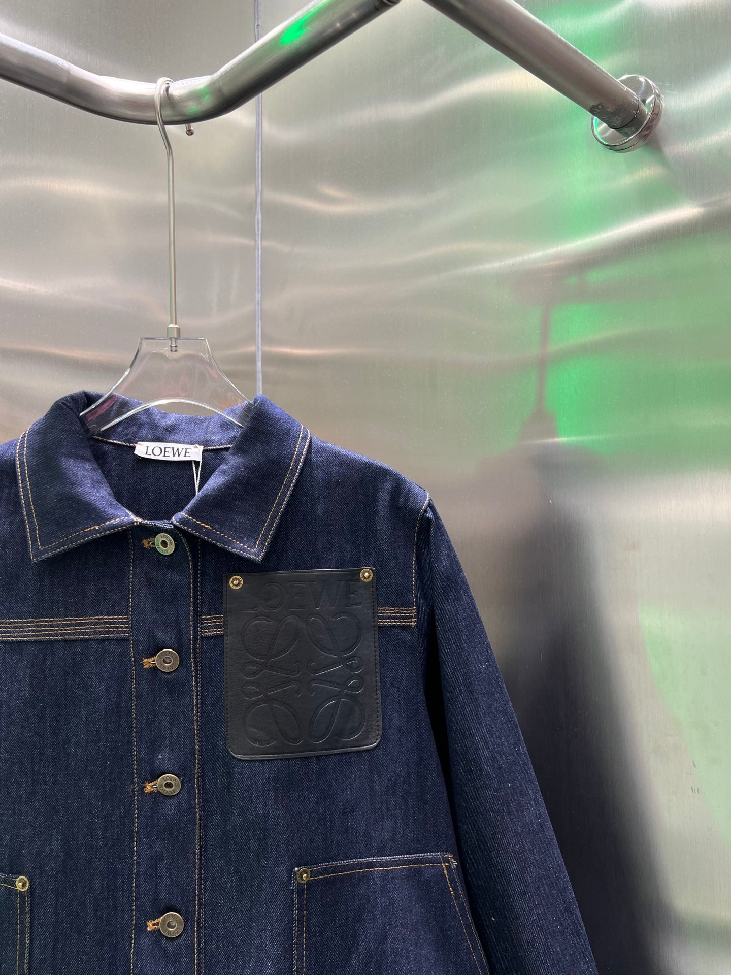 Lo Denim Overshirt Jacket