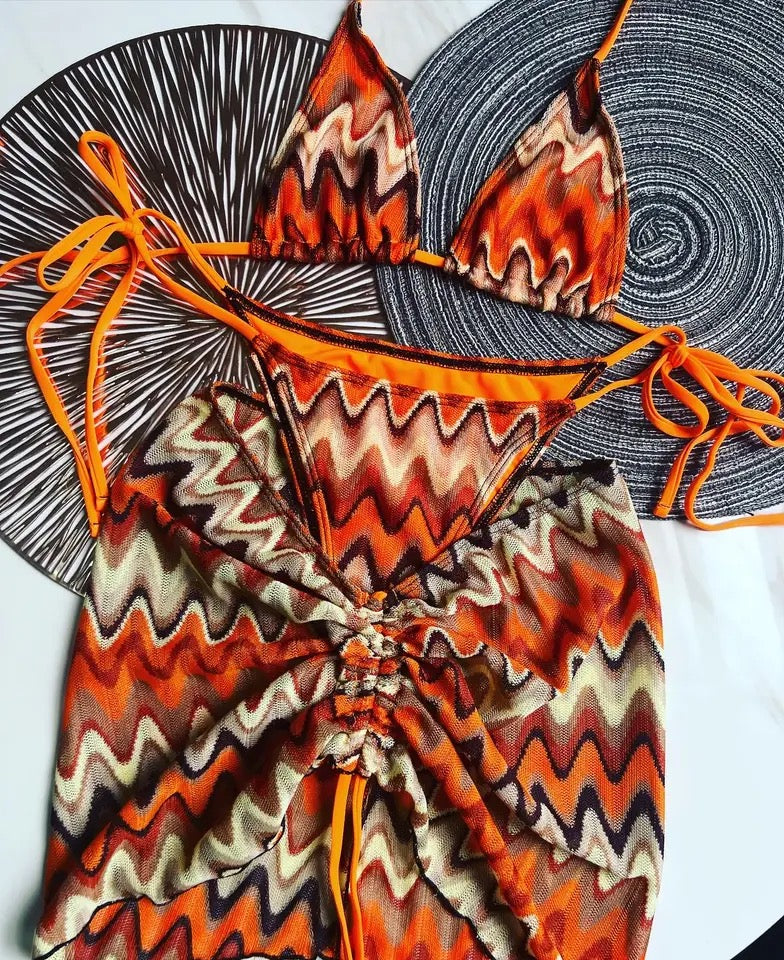 Maui Bikini + Skirt Set