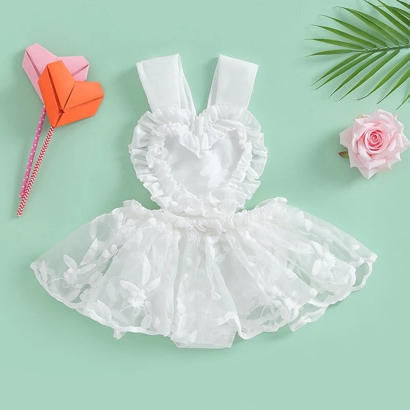 Lilah Tulle Romper Dress