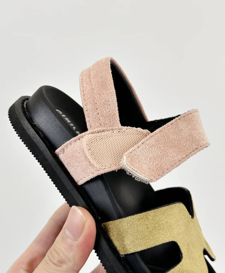 H Sandals with strap