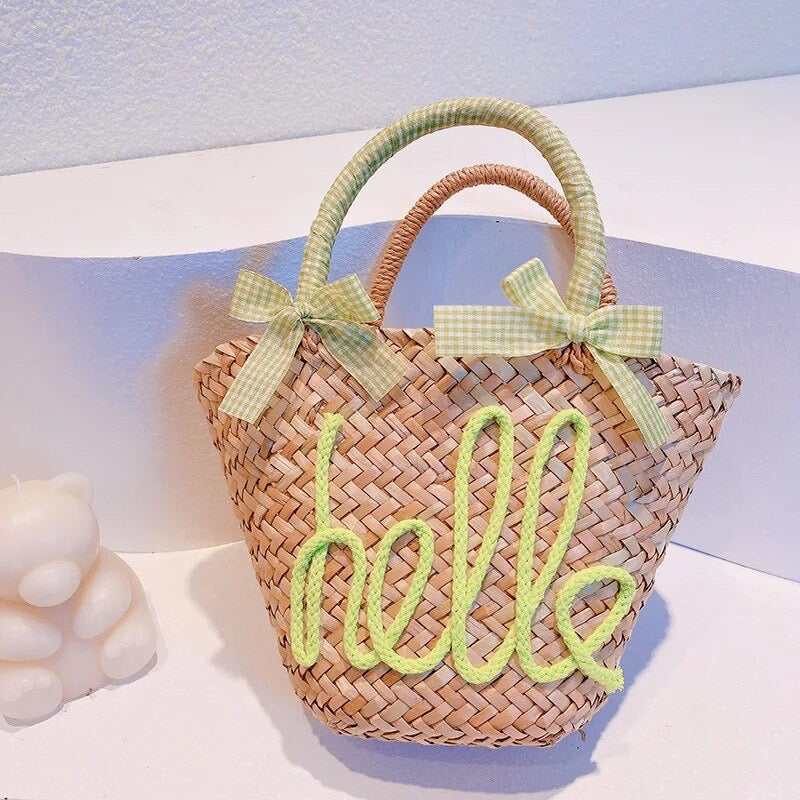 Hello Basket Bag