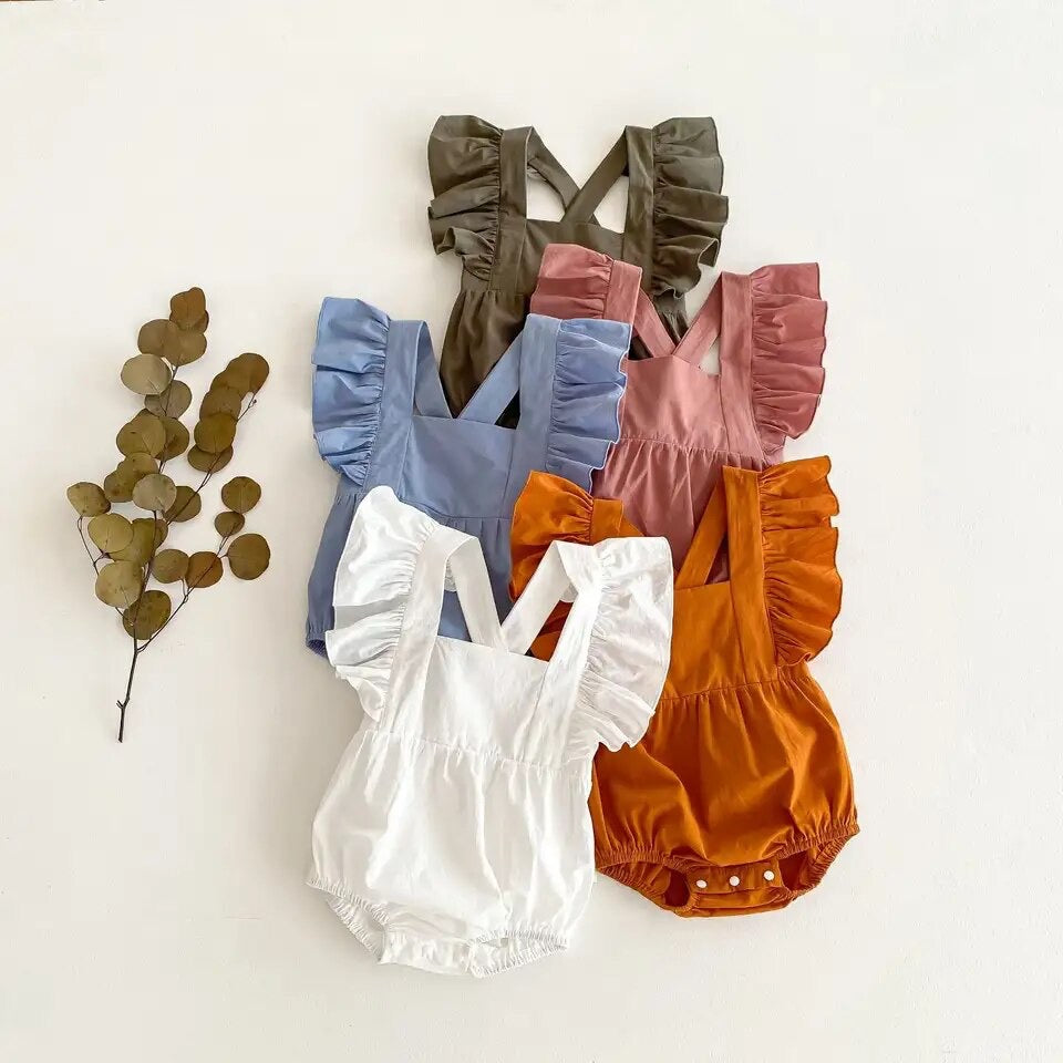 Cara Ruffle Romper
