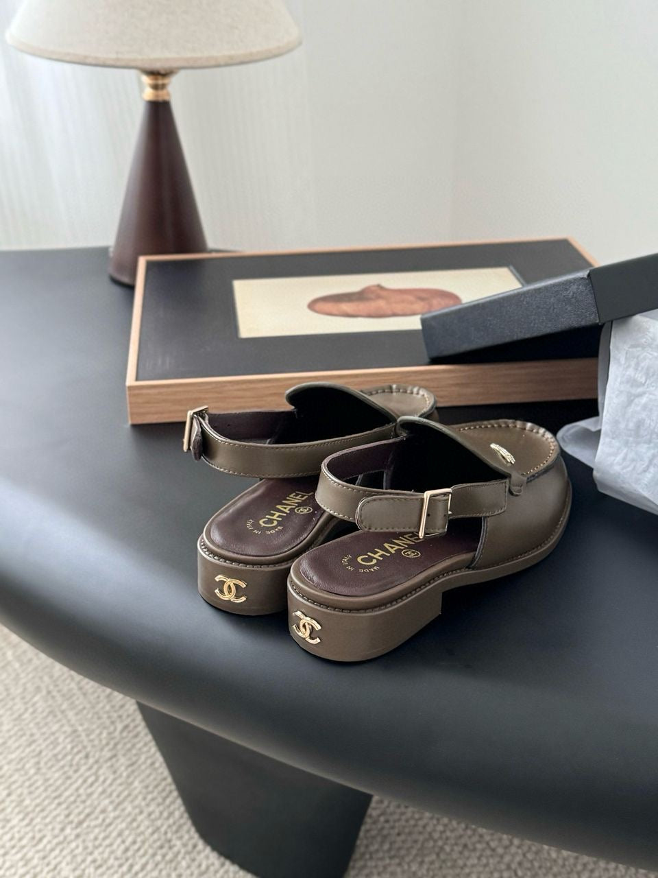 CC Slingback Loafers