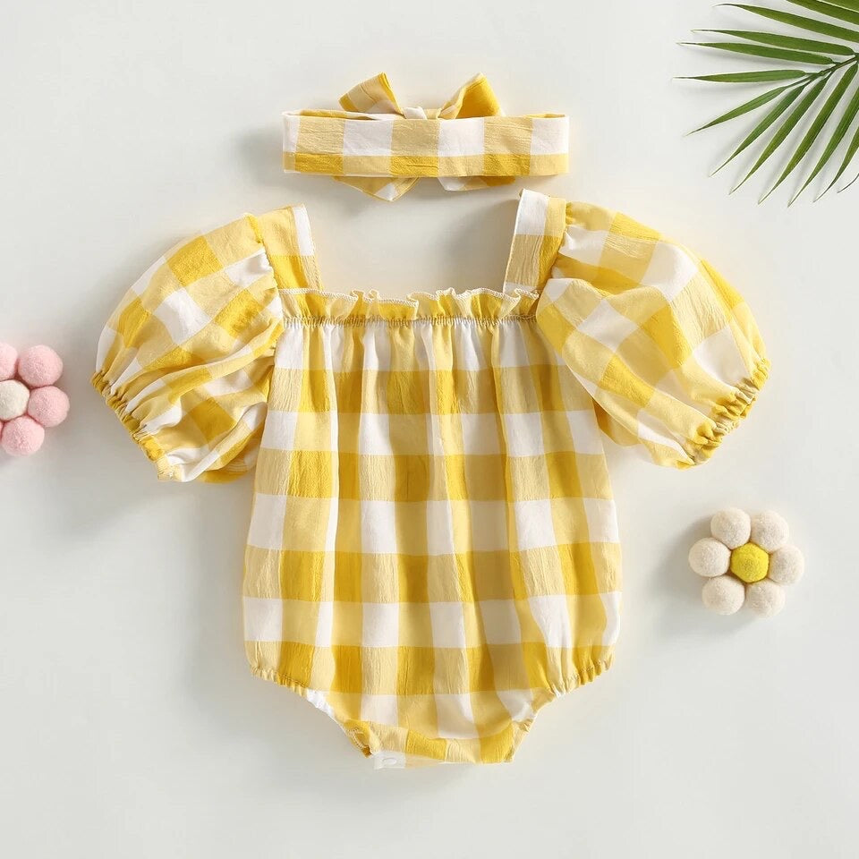 Gingham 2 piece set