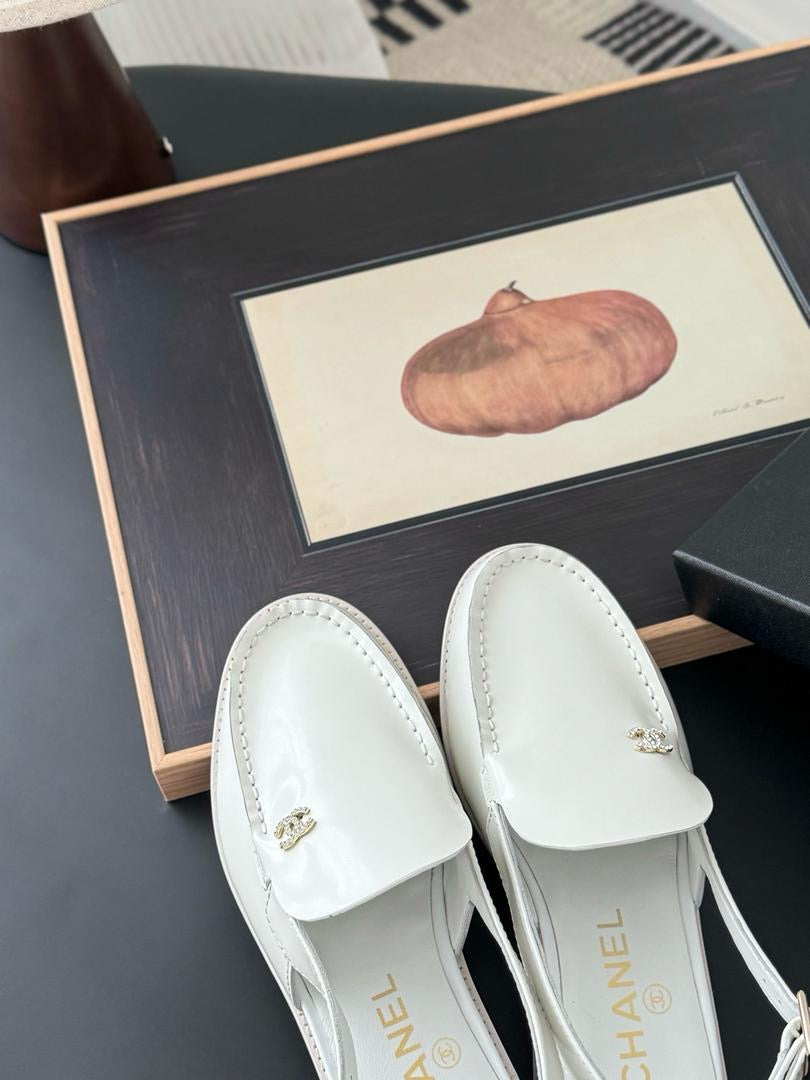 CC Slingback Loafers