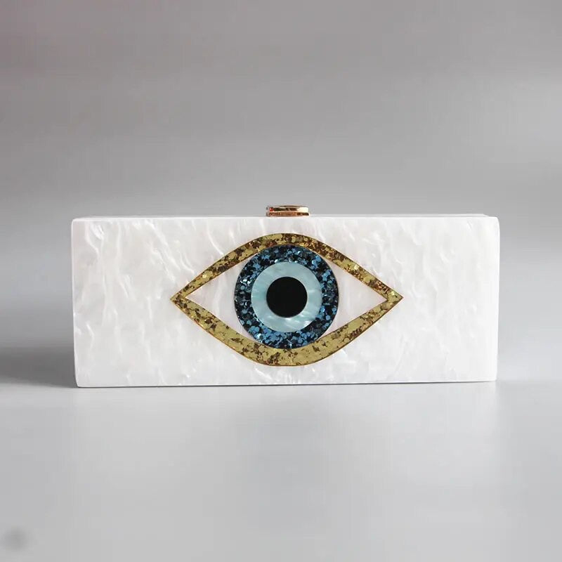 Evil Eye Clutch Bag