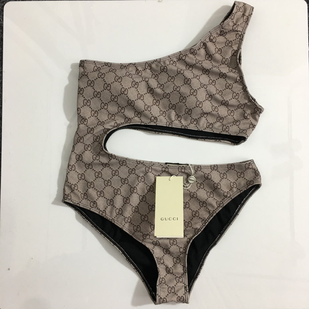 GG cut out swimsuit