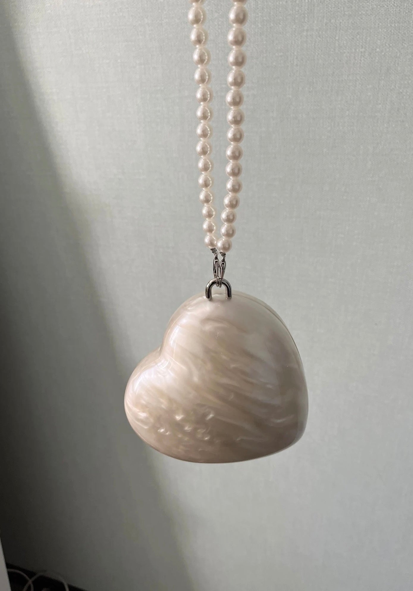 Pearl Heart Bag