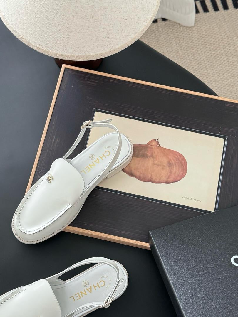 CC Slingback Loafers