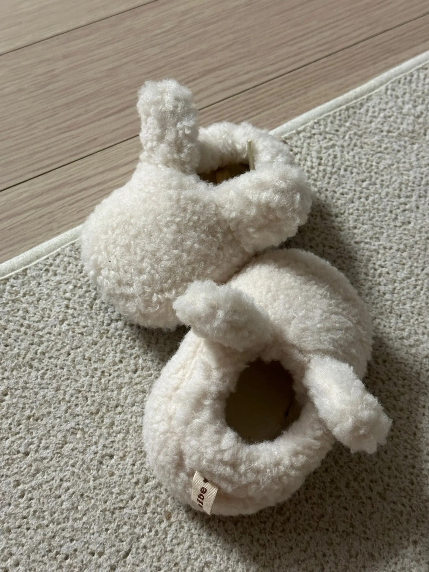 Boucle Bunny Slippers