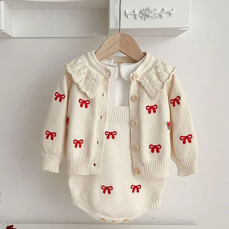 Bow Romper Set