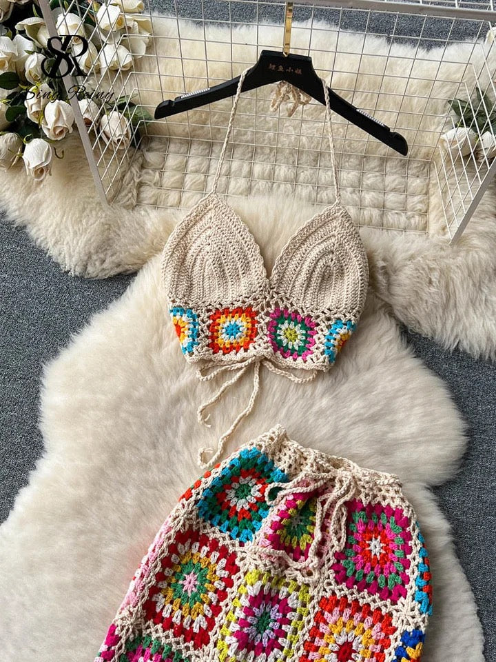 Ibiza Crochet Coord Set