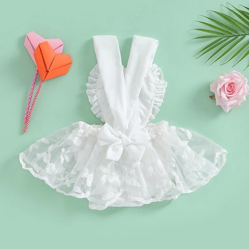 Lilah Tulle Romper Dress