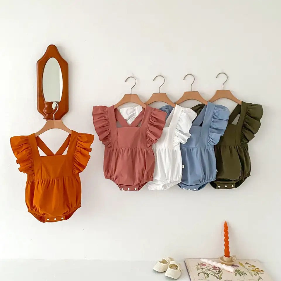 Cara Ruffle Romper
