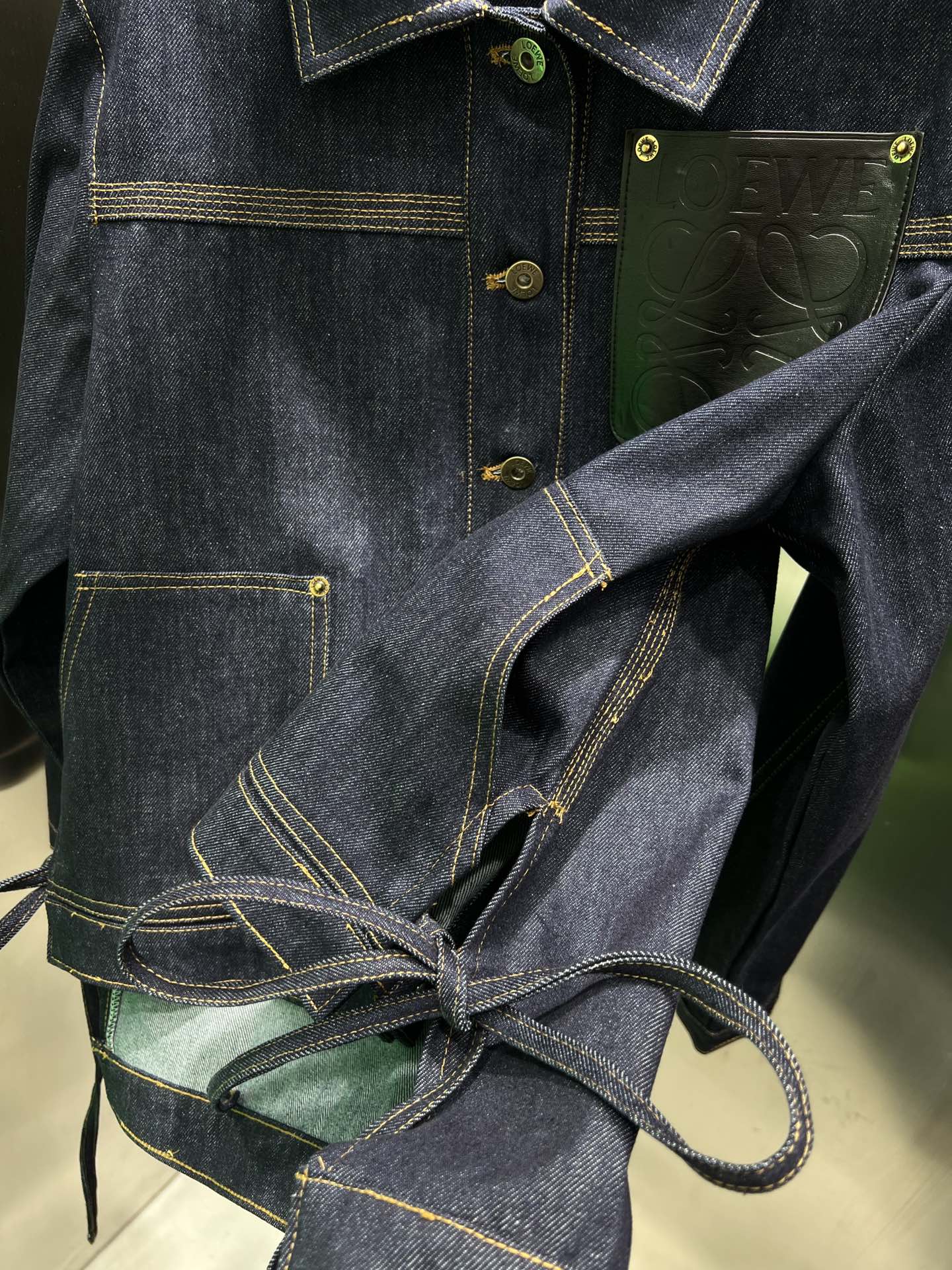 Lo Denim Overshirt Jacket