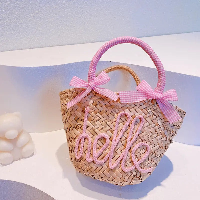 Hello Basket Bag