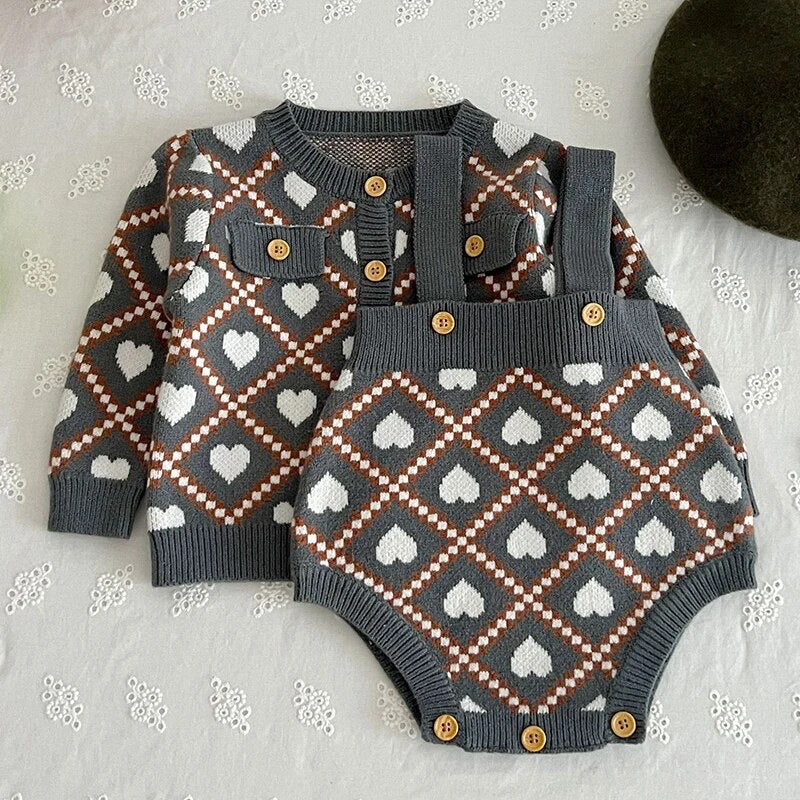 I heart you 2 piece set