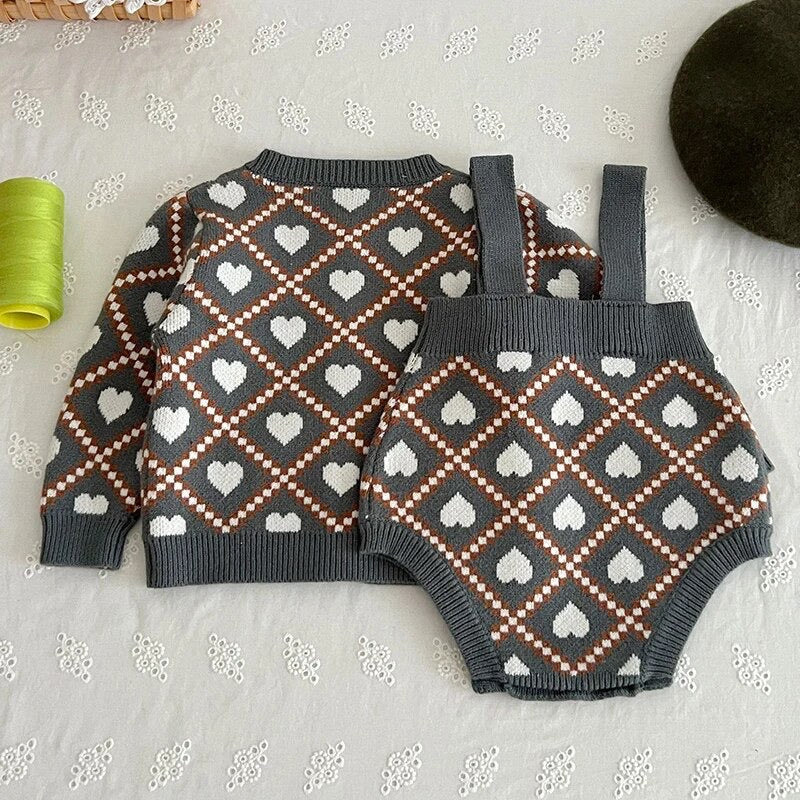 I heart you 2 piece set